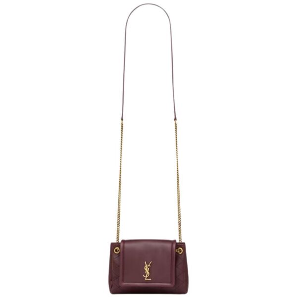 SAINT LAURENT MINI NOLITA IN LAMBSKIN
