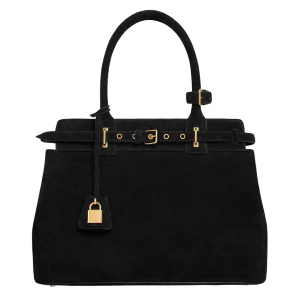 CELINE CONTI BAG IN SUEDE CALFSKIN