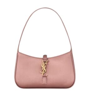 SAINT LAURENT MINI LE 5 À 7 IN SATIN