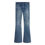 CELINE MARCO JEANS IN DARK UNION WASH DENIM
