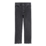 CELINE WESLEY JEANS IN CHARCOAL WASH DENIM