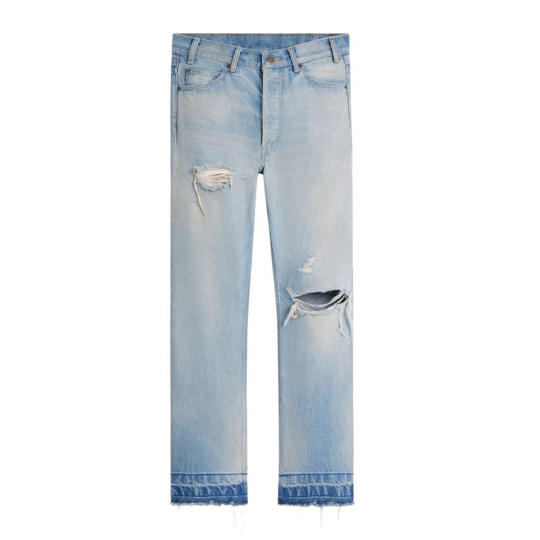 CELINE WESLEY JEANS IN EASTSIDE DISTRESSED DENIM