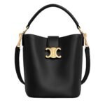 CELINE SMALL BUCKET LOUISE IN SMOOTH CALFSKIN BLACK
