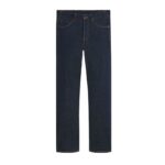CELINE KURT JEANS IN RAW WASH DENIM