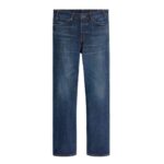 CELINE KURT JEANS IN INDIGO DARK STONE WASH DENIM