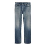 CELINE KURT JEANS IN TRAIL WASH DENIM