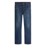 CELINE KURT JEANS IN INDIGO DARK STONE WASH DENIM