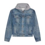 CELINE TRUCKER JACKET IN UNION WASH DENIM