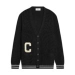CELINE LONG COLLEGE CARDIGAN IN WOOL