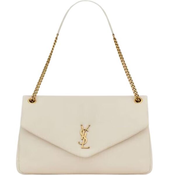 SAINT LAURENT CALYPSO LARGE IN GRAINED LAMBSKIN