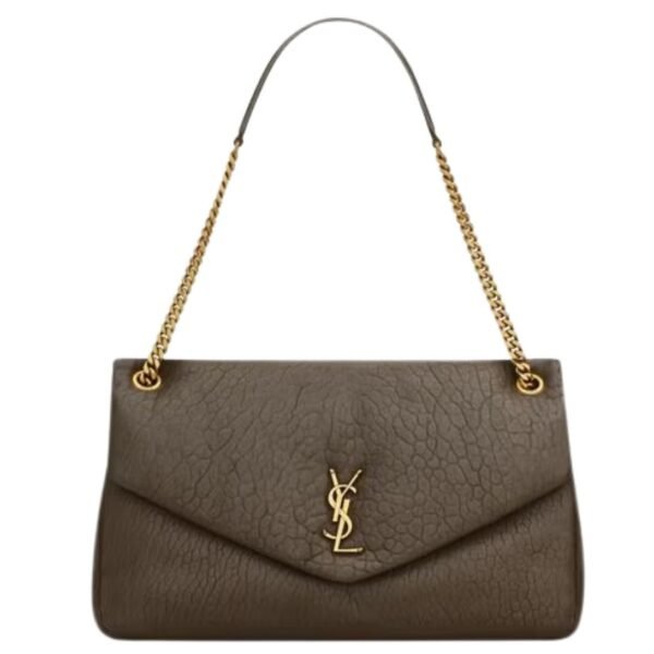 SAINT LAURENT CALYPSO LARGE IN GRAINED LAMBSKIN