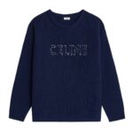 CELINE OVERSIZED CREW NECK SWEATER IN WOOL