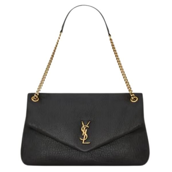 SAINT LAURENT CALYPSO LARGE IN GRAINED LAMBSKIN