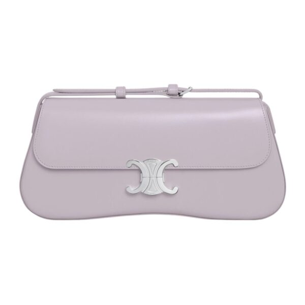 CELINE MEDIUM LOLA BAG IN SHINY CALFSKIN LIGHT LAVENDER