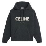CELINE SWEATER IN RIBBED WOOL