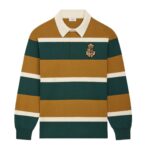CELINE BLASON RUGBY POLO SHIRT IN STRIPED COTTON