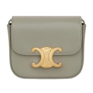 CELINE MEDIUM NINO BAG IN SUPPLE GRAINED CALFSKIN BLACK