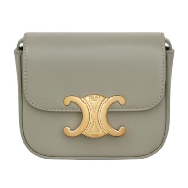 CELINE MEDIUM NINO BAG IN SUPPLE GRAINED CALFSKIN BLACK - Image 2
