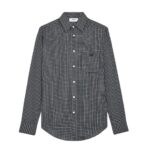 CELINE LOOSE SHIRT IN CHECKED COTTON