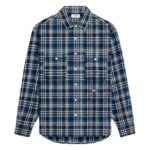 CELINE LOOSE LUMBERJACK SHIRT IN CHECK COTTON