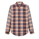 CELINE LOOSE SHIRT IN CHECKED VISCOSE