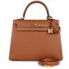 HERMÈS KELLY SELLIER 25 GOLD MADAME GOLD HARDWARE