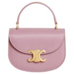 CELINE MINI BESACE CLEA IN SHINY CALFSKIN PETAL