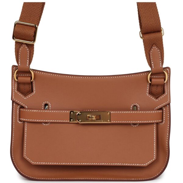 HERMÈS JYPSIERE MINI GOLD SWIFT GOLD HARDWARE