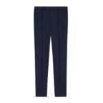 CELINE CLASSIC PANTS IN WOOL GABARDINE NAVY