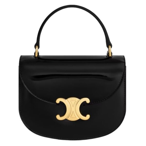 CELINE MINI BESACE CLEA IN PATENT CALFSKIN