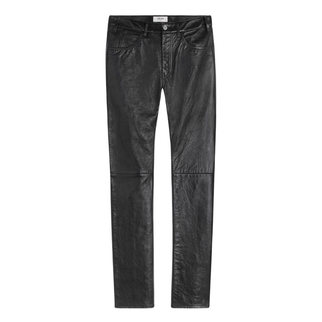 CELINE LOU JEANS IN SOFT LAMBSKIN