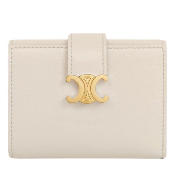 CELINE FINE WALLET VICTOIRE IN SUPPLE GRAINED CALFSKIN TAN - Image 2