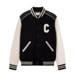 CELINE CLASSIC TEDDY JACKET IN TEXTURED WOOL