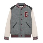 CELINE CLASSIC TEDDY JACKET IN WOOL TRICOTINE