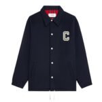 CELINE COACH JACKET IN DOUBLE FACE WOOL