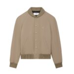 CELINE TRIOMPHE TEDDY JACKET IN COTTON AND WOOL GABARDINE