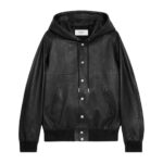 CELINE LOOSE BLOUSON JACKET IN SOFT LAMBSKIN