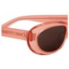CELINE CAT EYE S310 SUNGLASSES IN ACETATE TRANSPARENT CORAL - Image 4