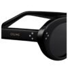 CELINE CAT EYE S193 SUNGLASSES IN ACETATE BLACK - Image 4