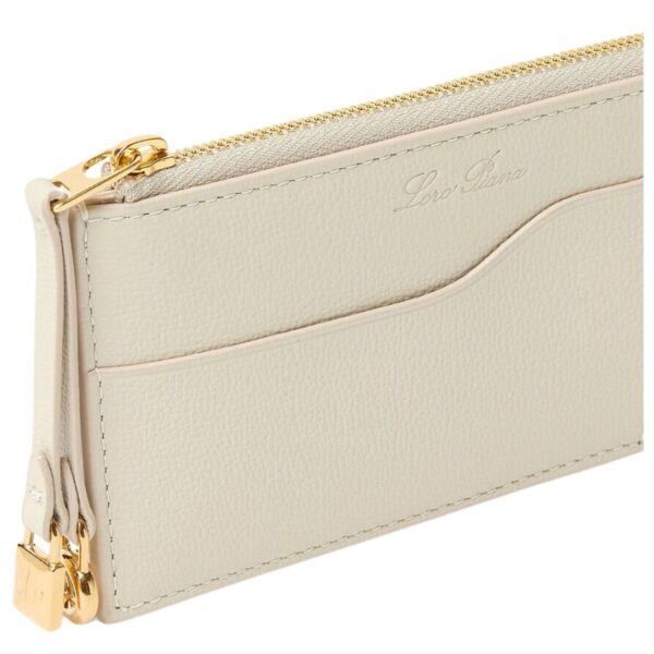 LORO PIANA EXTRA ZIP POUCH LIGHT TRAVERTINE - Image 5