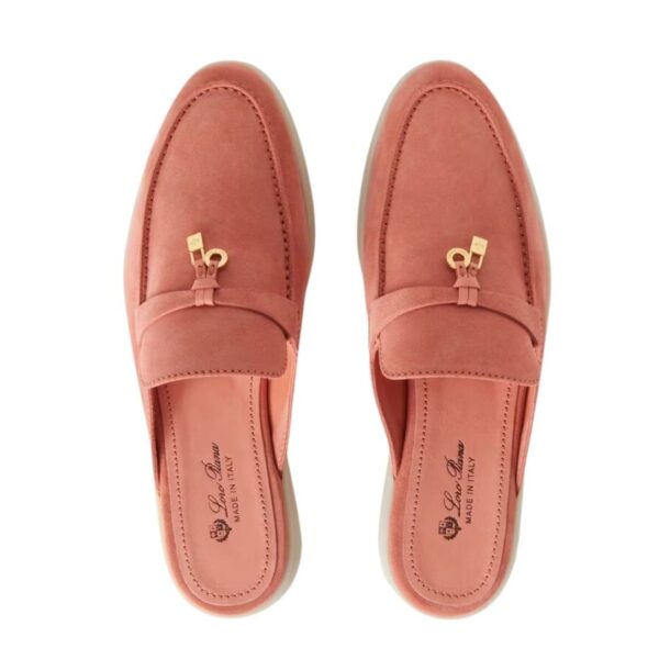 LORO PIANA BABOUCHE CHARMS WALK LOAFER SORBET PINK - Image 16