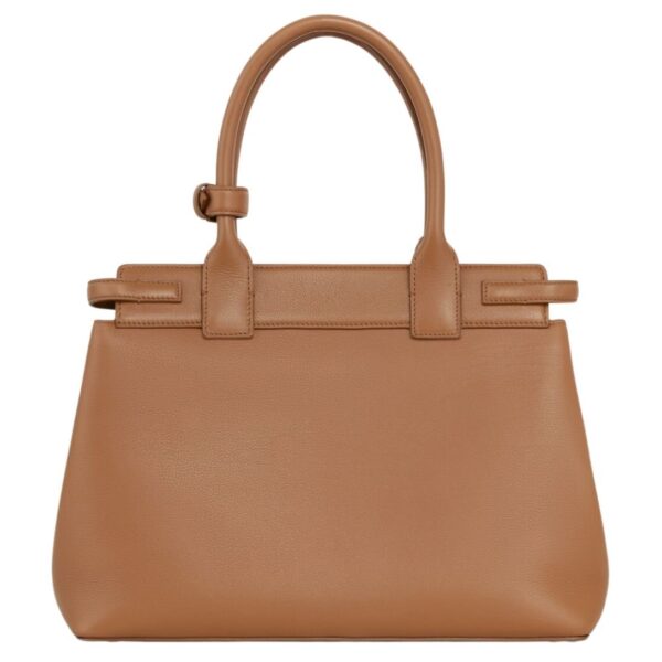 CELINE CONTI BAG IN SUPPLE GRAINED CALFSKIN BRONZE - Image 5