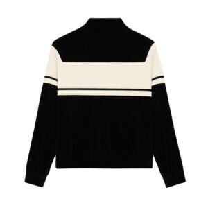 CELINE TRACKSUIT JACKET IN VELVET JERSEY