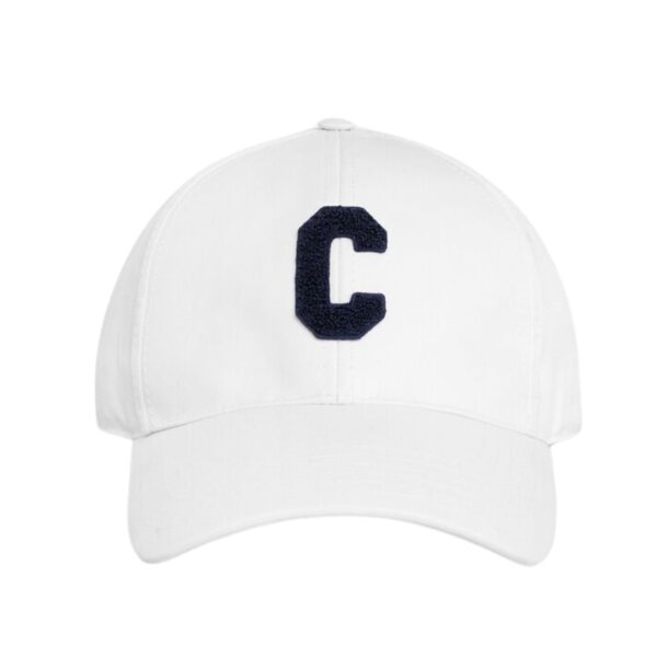 CELINE INITIAL BASEBALL CAP IN COTTON WHITE - Image 4