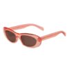 CELINE CAT EYE S310 SUNGLASSES IN ACETATE TRANSPARENT CORAL - Image 5