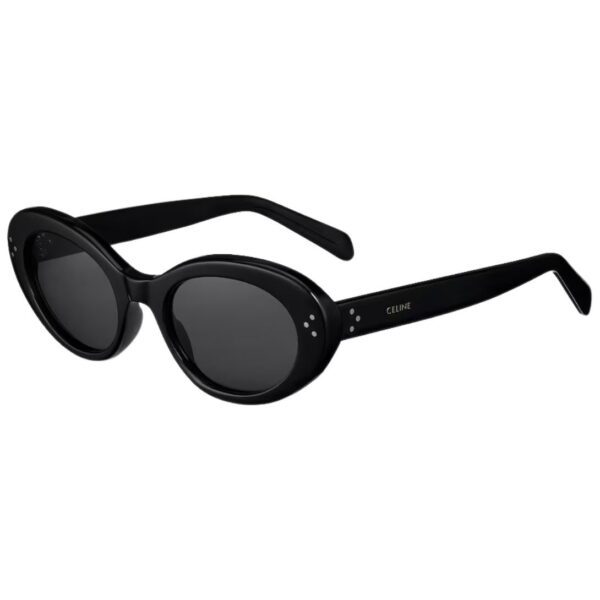 CELINE CAT EYE S193 SUNGLASSES IN ACETATE BLACK - Image 5