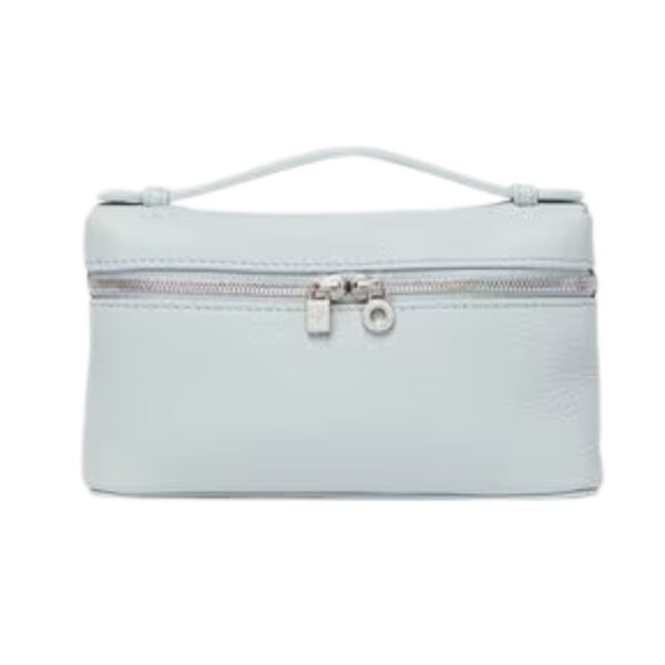 LORO PIANA EXTRA POCKET MINI POUCH CORAL FICTION - Image 3