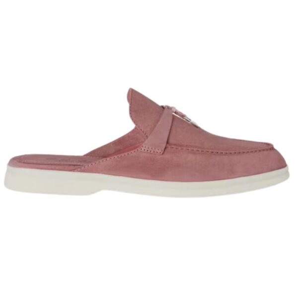 LORO PIANA BABOUCHE CHARMS WALK LOAFER SORBET PINK - Image 3