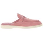 LORO PIANA CHARMS WALK BABOUCHE LOAFER NOISETTE ROSE