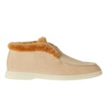 LORO PIANA OPEN WALK ANKLE BOOT WINDY DUNES